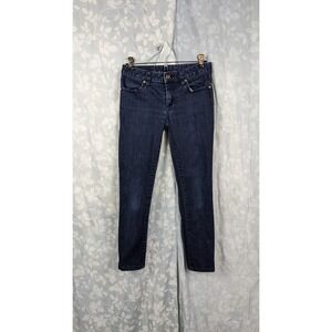 Tory Burch Dark Navy Jean Legging Sz 25